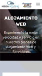 Mobile Screenshot of megahosting.com.mx